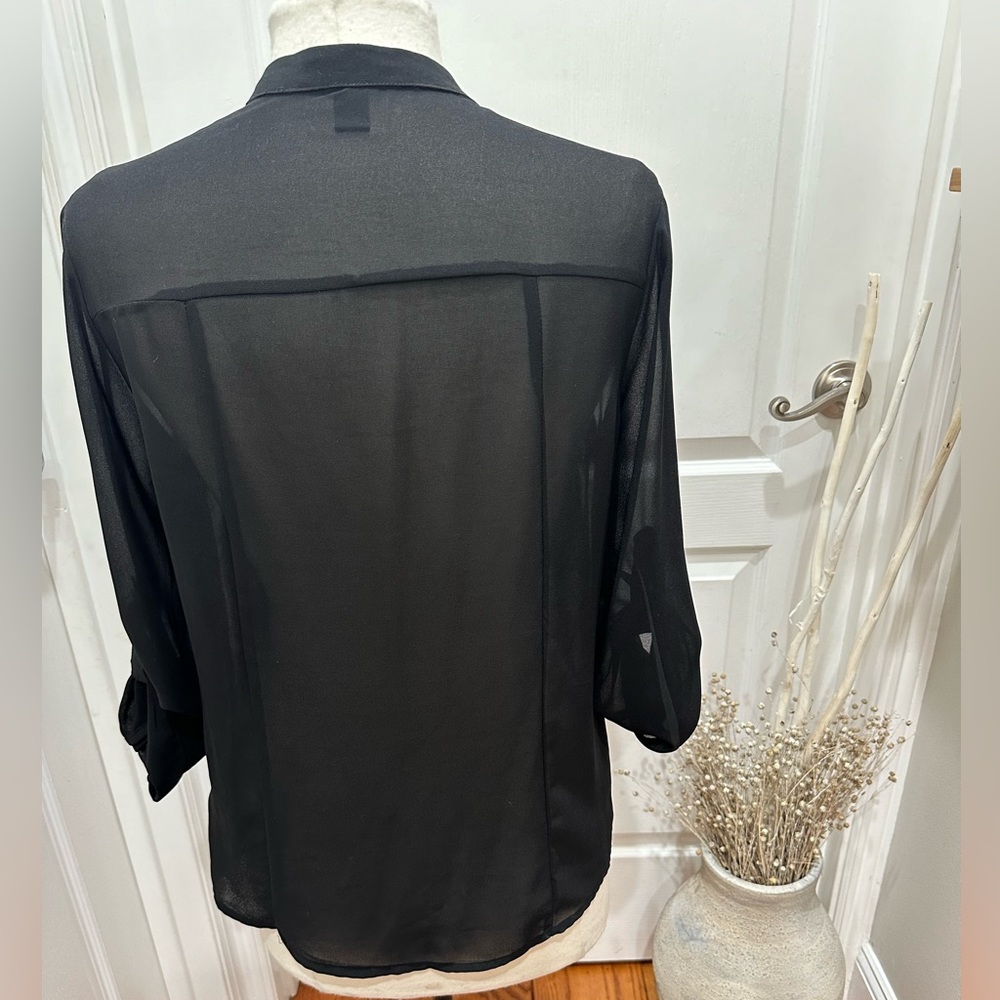 Black forever 21 blouse like new